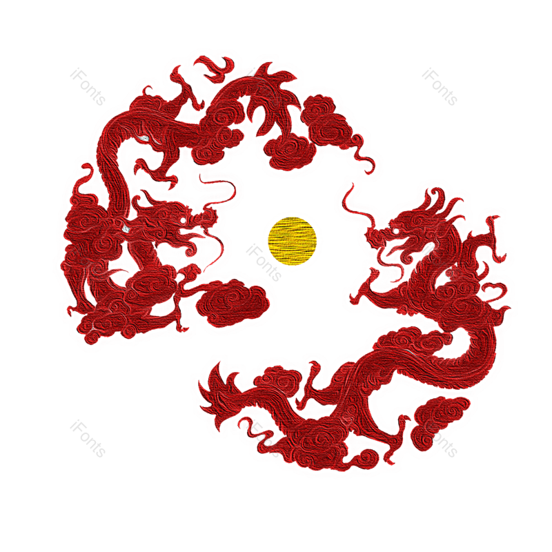 祥云图片,春节元素,中国PNG,笔触免抠素材